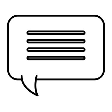 konuşma balonu ileti simgesi