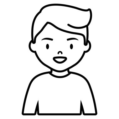 Genç çocuk genç karakter