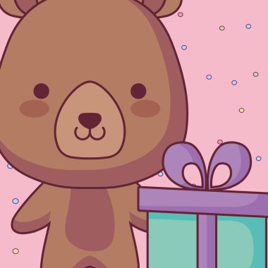 şirin ve küçük ayı giftbox ile