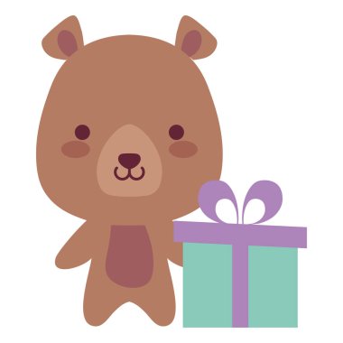 şirin ve küçük ayı giftbox ile