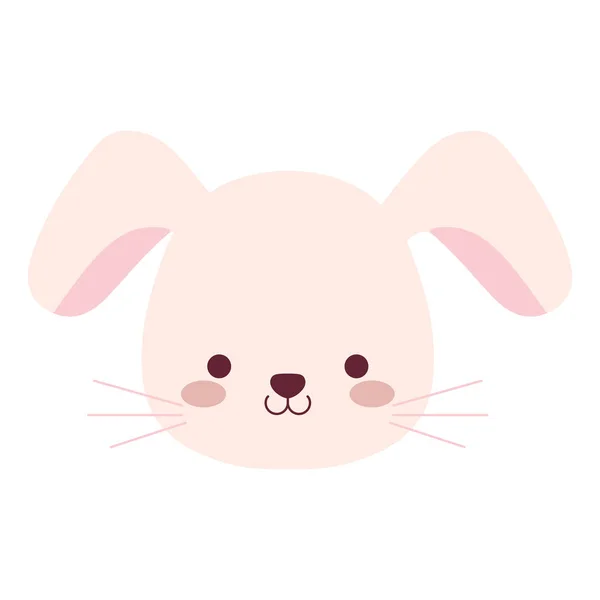 Mignon Petit Lapin Personnage Vectoriel Illustration Design — Image vectorielle