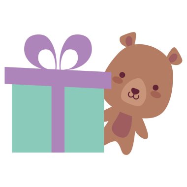 şirin ve küçük ayı giftbox ile