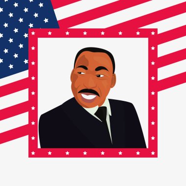 Martin luther king portre