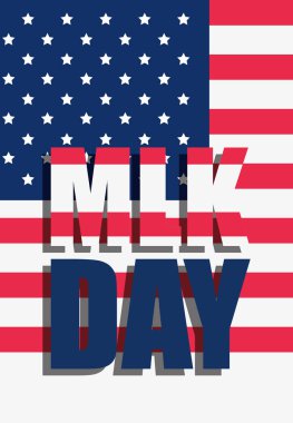 Martin luther king jr gün poster