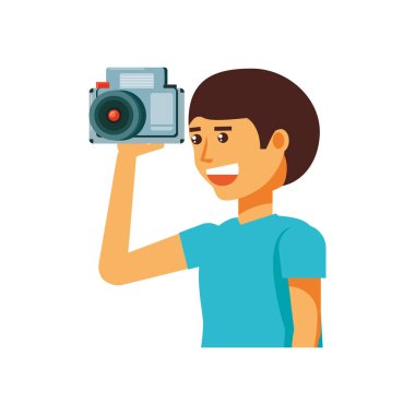 kamera fotoğraf turist adam