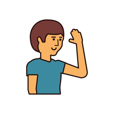 genç adam avatar karakter