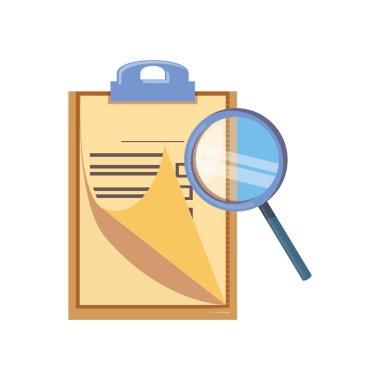 Pano belge büyüteç ile