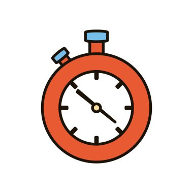 Chronometre Zamanlayıcı izole simgesi