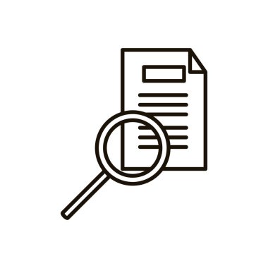 Arama Büyüteç belge ile