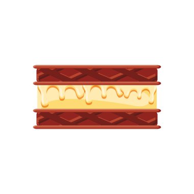 çerez lezzetli dondurma ile