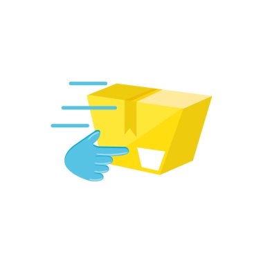 kutu karton işaretçi el ile