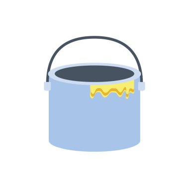 boya pot izole simgesi