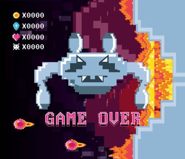 canavar oyunu ile klasik video sahne