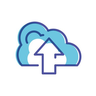 ok simgesi ile bulut