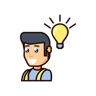 Ampullü genç adam.