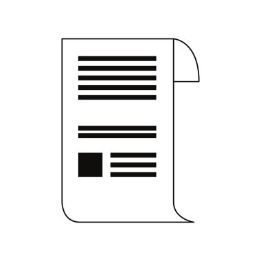 Belge kağıt sayfası