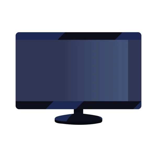 Dispositivo de monitor de ordenador — Vector de stock