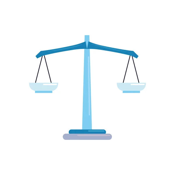 Równowagi w skali prawa — Wektor stockowy