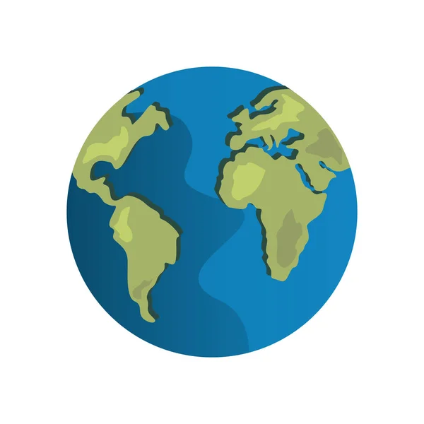 Mapa mundo terra —  Vetores de Stock