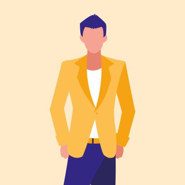 erkeksi profesyonel model karakter