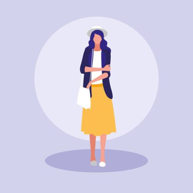 kadın profesyonel model karakter