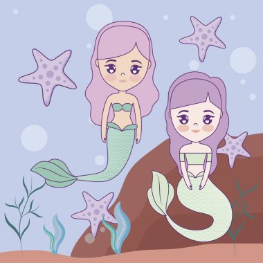 denizin şirin Deniz kızları