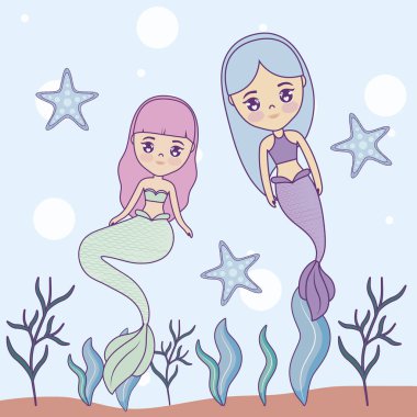 denizin şirin Deniz kızları