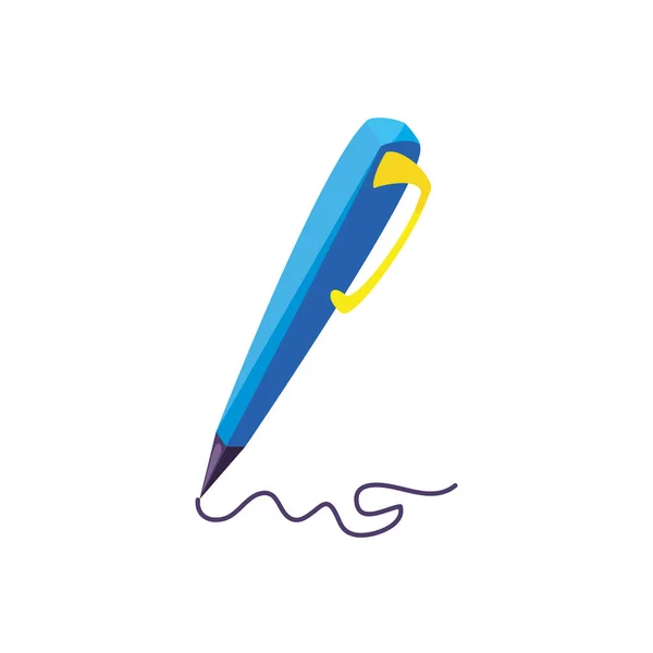 Pen ink write icon — Stock Vector