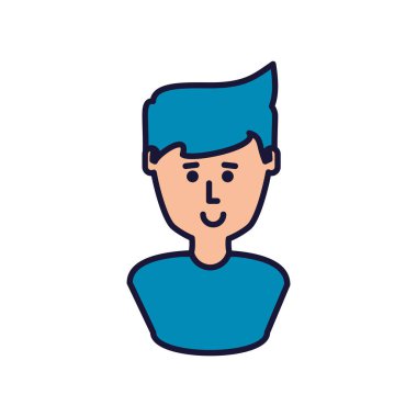 genç adam avatar karakter