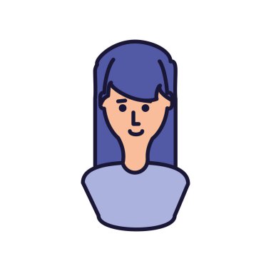 genç kadın avatar karakter