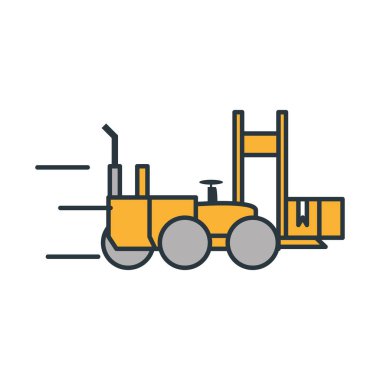 teslimat hizmeti forklift kaldırma kutusunu