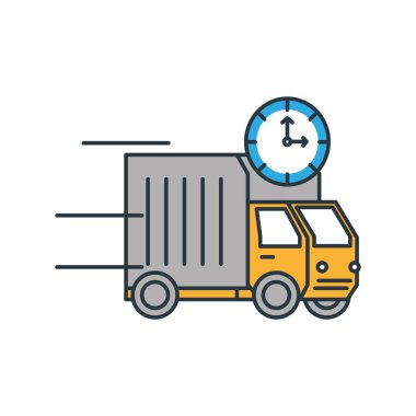 Teslimat servis aracı ile Chronometre