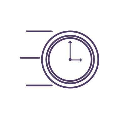 saat saat izole simgesi