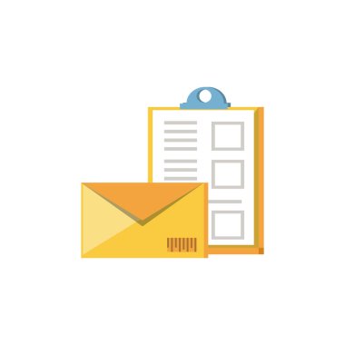 Zarf posta belgeyle Pano