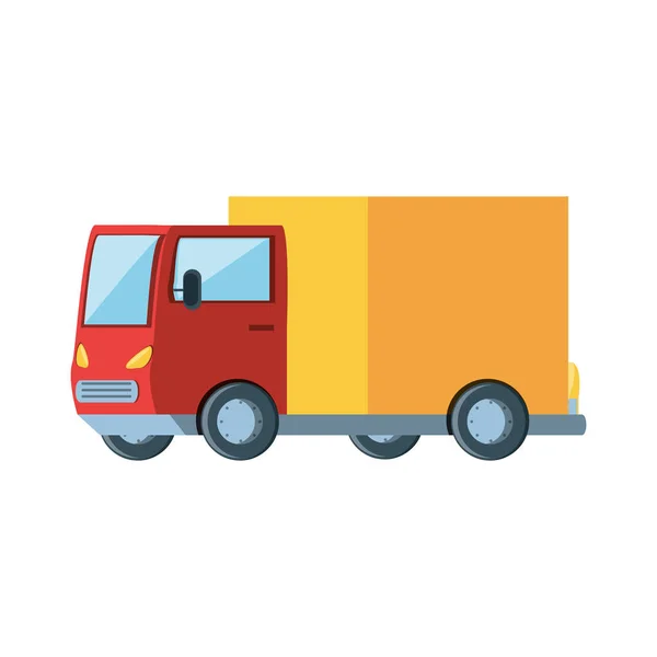 Delivery service truck icon — Stock Vector