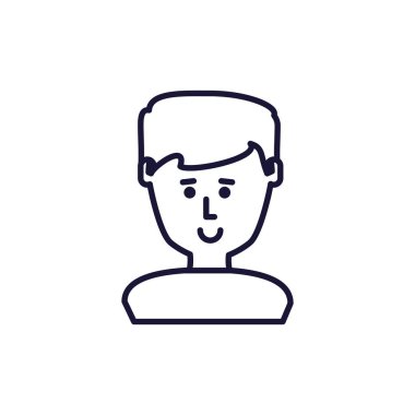 genç adam avatar karakter