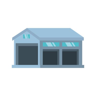 Ambar Binası izole simgesi