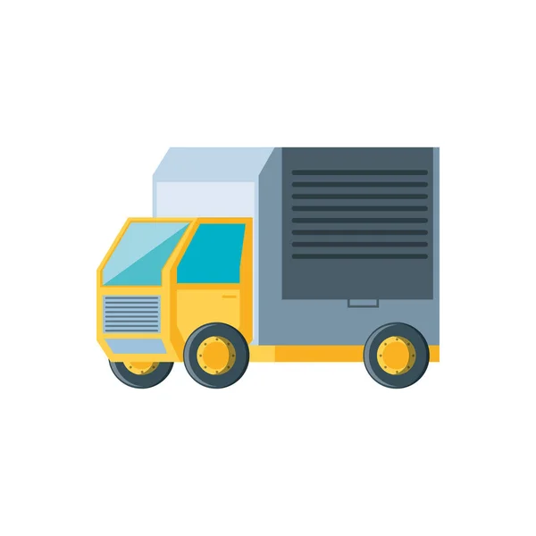 Значок служби доставки вантажівки — стоковий вектор