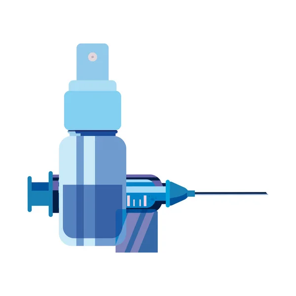 Vaccination medical concept — Stock Vector