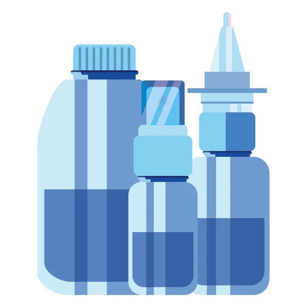 Vaccination concept médical — Image vectorielle
