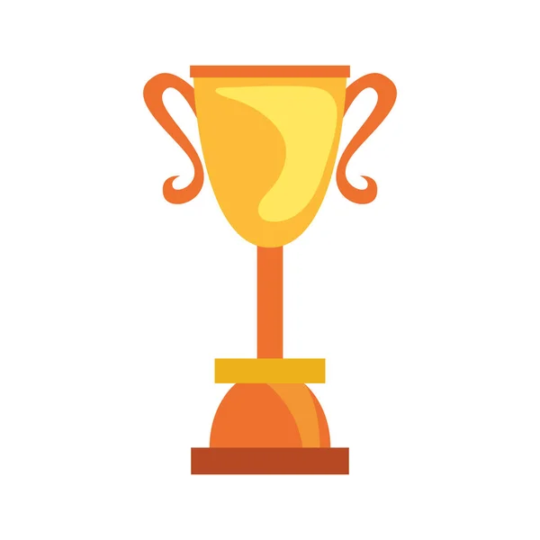 Gold trophy award — Stock Vector