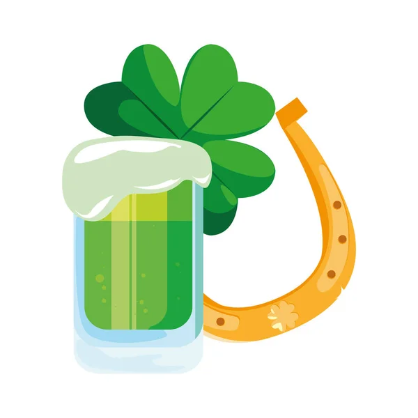 Glücklicher St. Patricks Day — Stockvektor