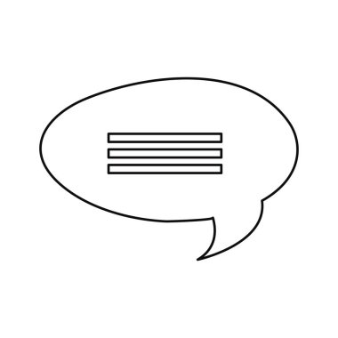 konuşma balonu iletisi