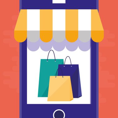 şemsiye e-ticaret ile Smartphone