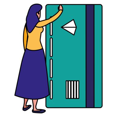 kredi kartı e-ticaret kadınla