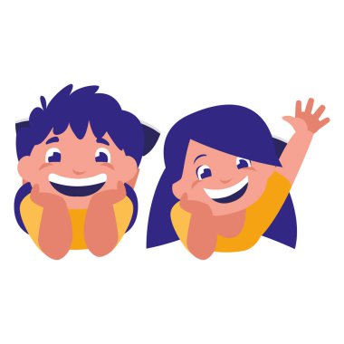 mutlu şişman çocuk karakterleri