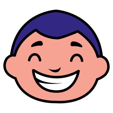 Sevimli küçük çocuk baş karakter.