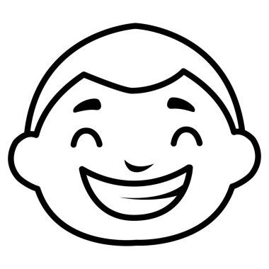 Sevimli küçük çocuk baş karakter.