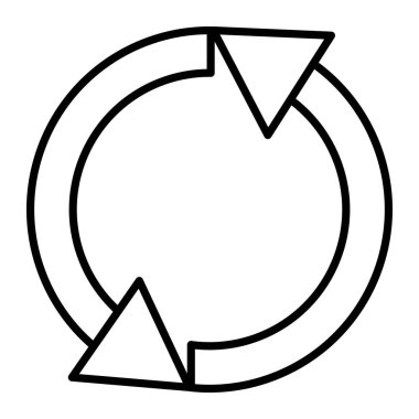 oklar izole simgesini yeniden