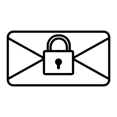 Zarf posta ile asma kilit